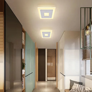 Dimmable Ceiling Light – Compact Metal Fixture with Adjustable LED Lighting