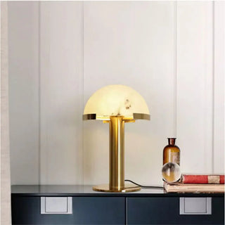 Luxury Bedside Lamp – Adjustable LED Lighting | Gold Finish Contemporary Table Lamp