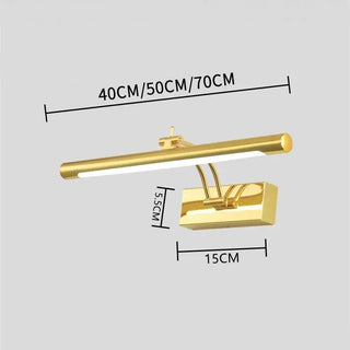 Contemporary Wall Light – Directional Stainless Steel Sconce with Integrated LED Module