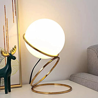 Sphere Table Lamp – Modern Artistic Lamp Design with Dimmable LED Light
