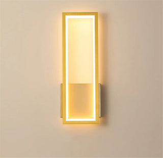 Minimalist Wall Light – Adjustable LED Lighting | Aluminum Wall Sconce, Warm & Cool White