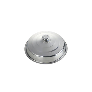 stainless steel wok rack durable frying pot stand eco friendly silver cooking rack side view