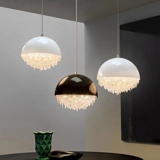 Pendant Light – Modern Pendant with Gold Plated Fixture & Adjustable LED Lighting