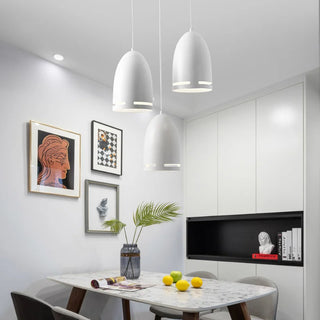 Gold Pendant Light – Designer Triple Light Fixture with Adjustable Cable | Modern Ceiling Lamp