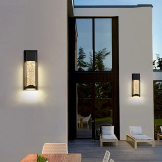 IP54 waterproof outdoor wall light — Cascadia aluminum LED sconce