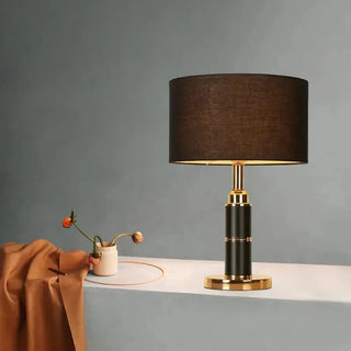 Nordic Bedside Lamp – Minimalist Vertical Silhouette with Warm Ambient Light