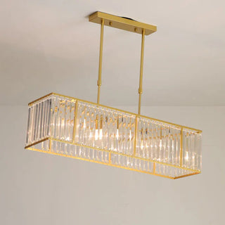 Crystal Ceiling Light – Modern Gold Plated Chandelier with Soft Ambient Lighting