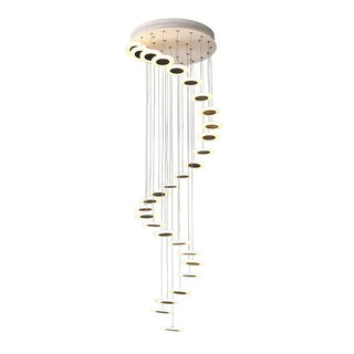 Fluxe Ceiling Light – Modern Spiral Staircase Light | Elegant Sculptural Fixture