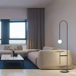 Indoor Floor Lamp – Nordic Style Slender LED Lighting for Living Room Ambiance