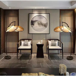 Contemporary Floor Lamp – Modern LED Lighting | Metal Black Scandinavian Design