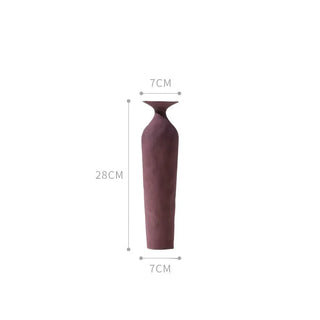 scandinavian style vase tom vella porcelain ceramic modern minimalist home accents top view