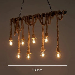 Bamboo Pendant Light – Adjustable Cord LED Hanging Light | Modern Wooden Lamp