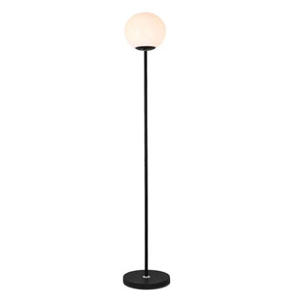 Modern Floor Lamp – Scandinavian Aluminum Globe Lighting with Soft Ambient Light