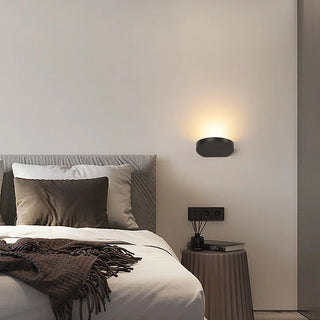 Compact LED Wall Light – Minimalist Circular LED Light for Small Spaces