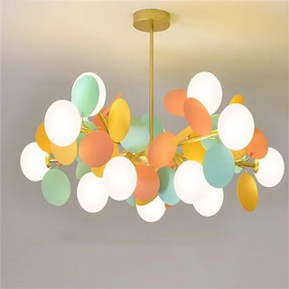 LED Pendant Light - Artistic Suspension Lamp | Nordic Style Lighting, Warm Ambient Illumination