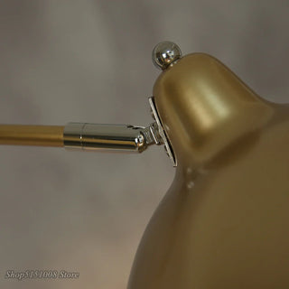 Gold Metal Floor Lamp | Marble LED Lighting - Luxury Living Room Decor