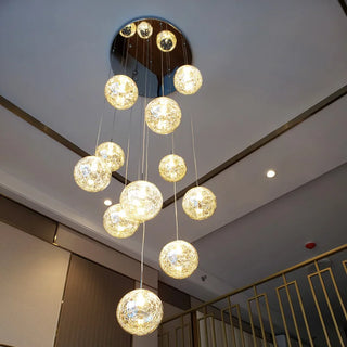 Chic Pendant Light – Modern Pendant Lamp with Gold Finish & Glass Diffuser