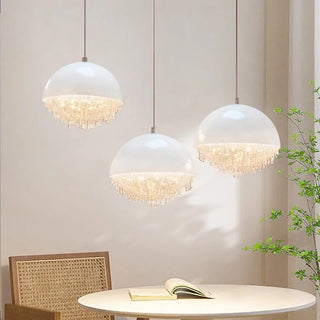 Pendant Light – Modern Pendant with Gold Plated Fixture & Adjustable LED Lighting