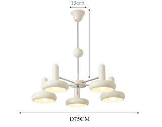 Gold Ceiling Light | Modern Nordic Lamp With Glass Diffuser & Soft Ambient Glow