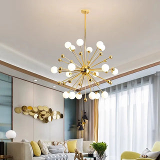 Constellation Ceiling Light – Elegant Geometric Chandelier | Modern LED Fixture