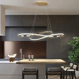 High-End Pendant Lamp – Elegant Crystal Glass Light With Warm Ambient Lighting