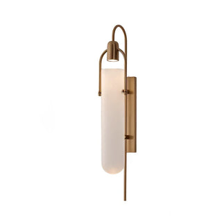Float brass wall sconce — contemporary LED ceiling lighting fixture