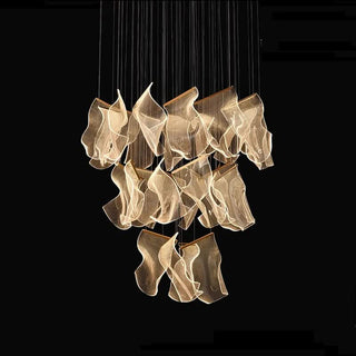 Colossal Luxury Chandelier – Modern Crystal Pendant Light with Ambient LED Lighting