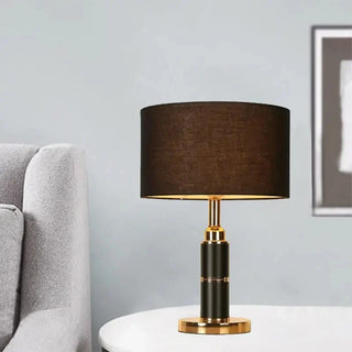 Nordic Bedside Lamp – Minimalist Vertical Silhouette with Warm Ambient Light