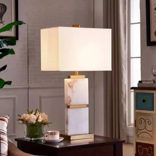 Table Lamp – Modern Minimalist Lamp with Soft Warm Light for Living Room
