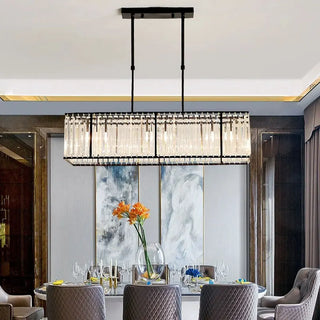 Crystal Ceiling Light – Modern Gold Plated Chandelier with Soft Ambient Lighting