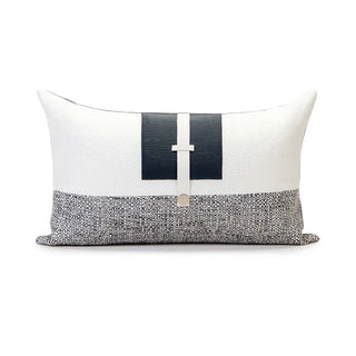 giovanni italia cushion cover handmade woven textile tela nativa design 30x50 cm front view