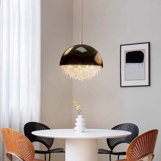 Pendant Light – Modern Pendant with Gold Plated Fixture & Adjustable LED Lighting