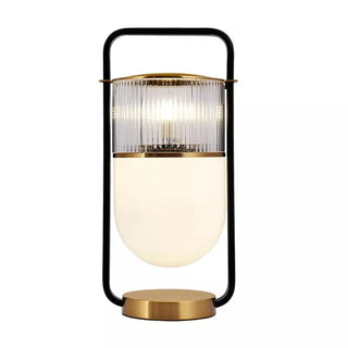 Sculptural Bedside Lamp – Contemporary Table Lamp with Adjustable LED Lighting