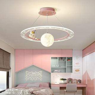 Galactic Ceiling Light – Soft Diffusion Lamp | Kids Room Lighting & Celestial Decor