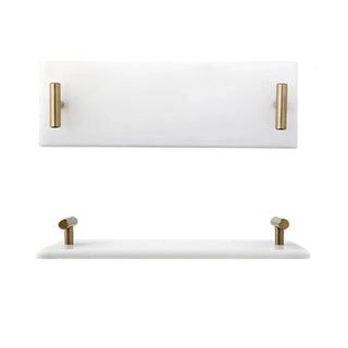 marble storage tray earthworks elongated luxury minimalist handcrafted stone tray close-up