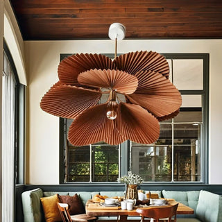 Wabi-Sabi Pendant Light – Handcrafted Hanging Light With Soft Ambient Lighting