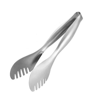 luxury kitchen tongs 25cm stainless steel prague kitchenware eco friendly side view