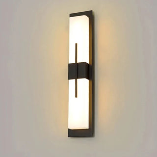Santana waterproof LED garden wall light — stainless steel IP65 sconce
