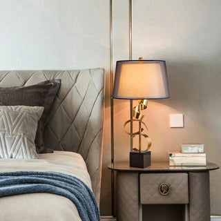 Contemporary Led Table Lamp – Modern Minimalist Desk Light with Soft Ambient Lighting