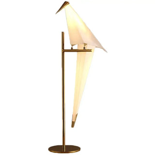 Decorative Bedside Lamp – Parrot Shaped Fabric Table Lamp with Soft Ambient Lighting