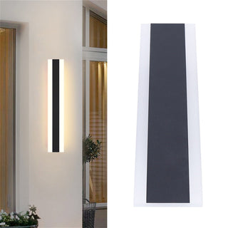 Outdoor LED Wall Lamp – Adjustable Stainless Steel IP65 Weatherproof Lighting