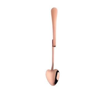 heart shape dessert spoons luxury paris cutlery set stainless steel eco-friendly lifestyle view