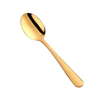 napoli dessert spoon set 10 piece stainless steel kitchenware utensils side view