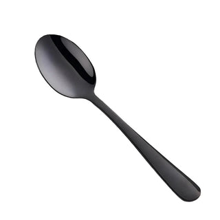 napoli dessert spoon set 10 piece stainless steel kitchenware utensils top view