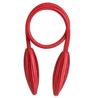 curtain tiebacks strong alloy belts plush polyester drapery holders angle view