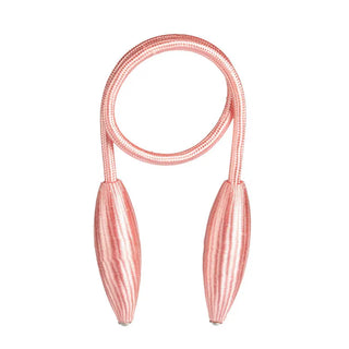 curtain tiebacks strong alloy belts plush polyester drapery holders side view