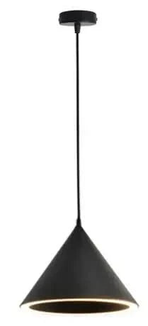 Cone Pendant Lamp – Modern LED Hanging Light With Colorful Pastel Lampshade