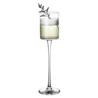 luxury crystal champagne flutes elegant drinkware 4-piece close-up