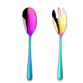 stainless steel salad fork set durable eco-friendly bali kitchenware detail