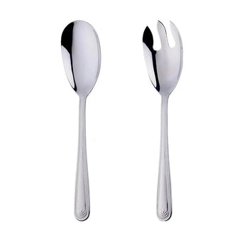 stainless steel salad fork set durable eco-friendly bali kitchenware side view